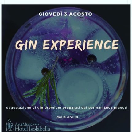Hotel Isolabella- Isolabar - Gin Experience - Trentino