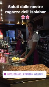 Le bariste dell'Hotel Isolabella - Primiero - Trentino