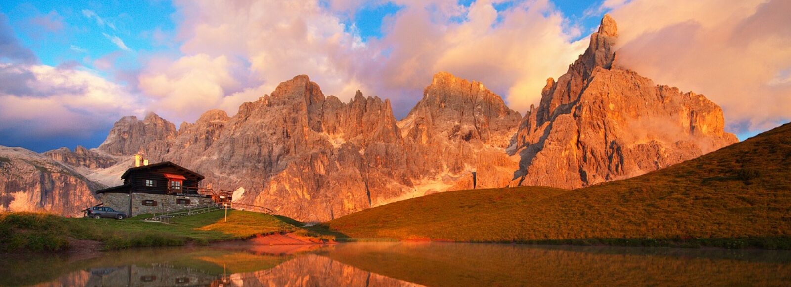 Tramonto a Baita Segantini - Passo Rolle - Trentino