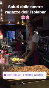 Le bariste di Isolabar - Hotel Isolabella - Primiero - Trentino