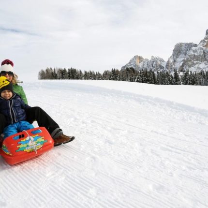 bambini sulla neve - Trentino